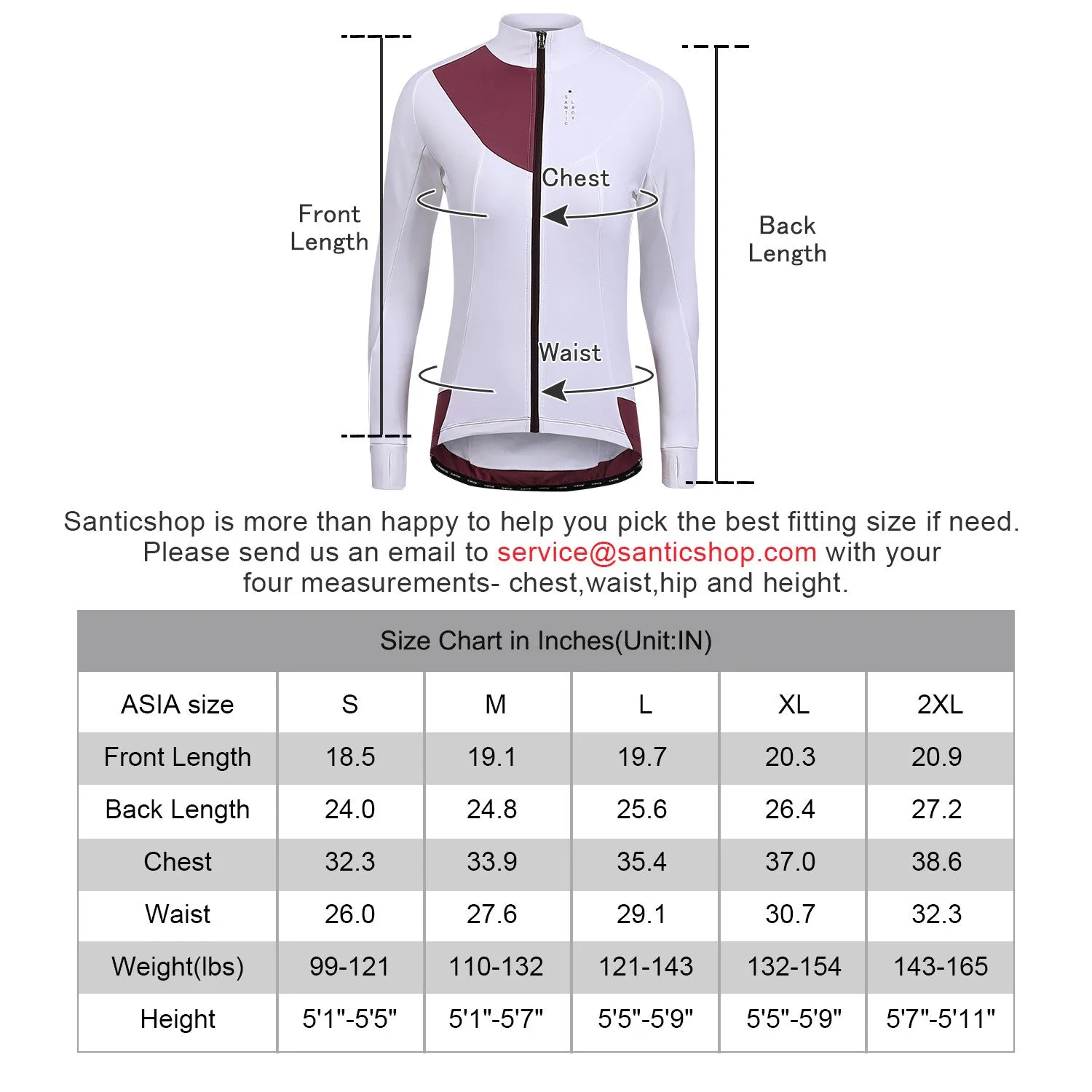 Santic Arki Women Jersey Long Sleeve