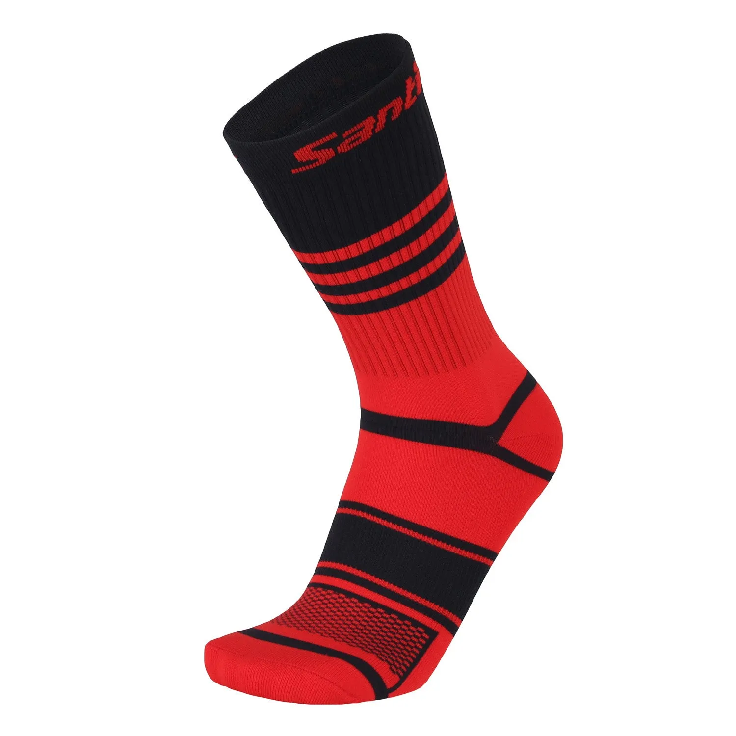 Santic Duke Men Women Cycling Socks Red