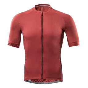 Santic Yorkson Red Men Cycling Jersey Short Sleeve