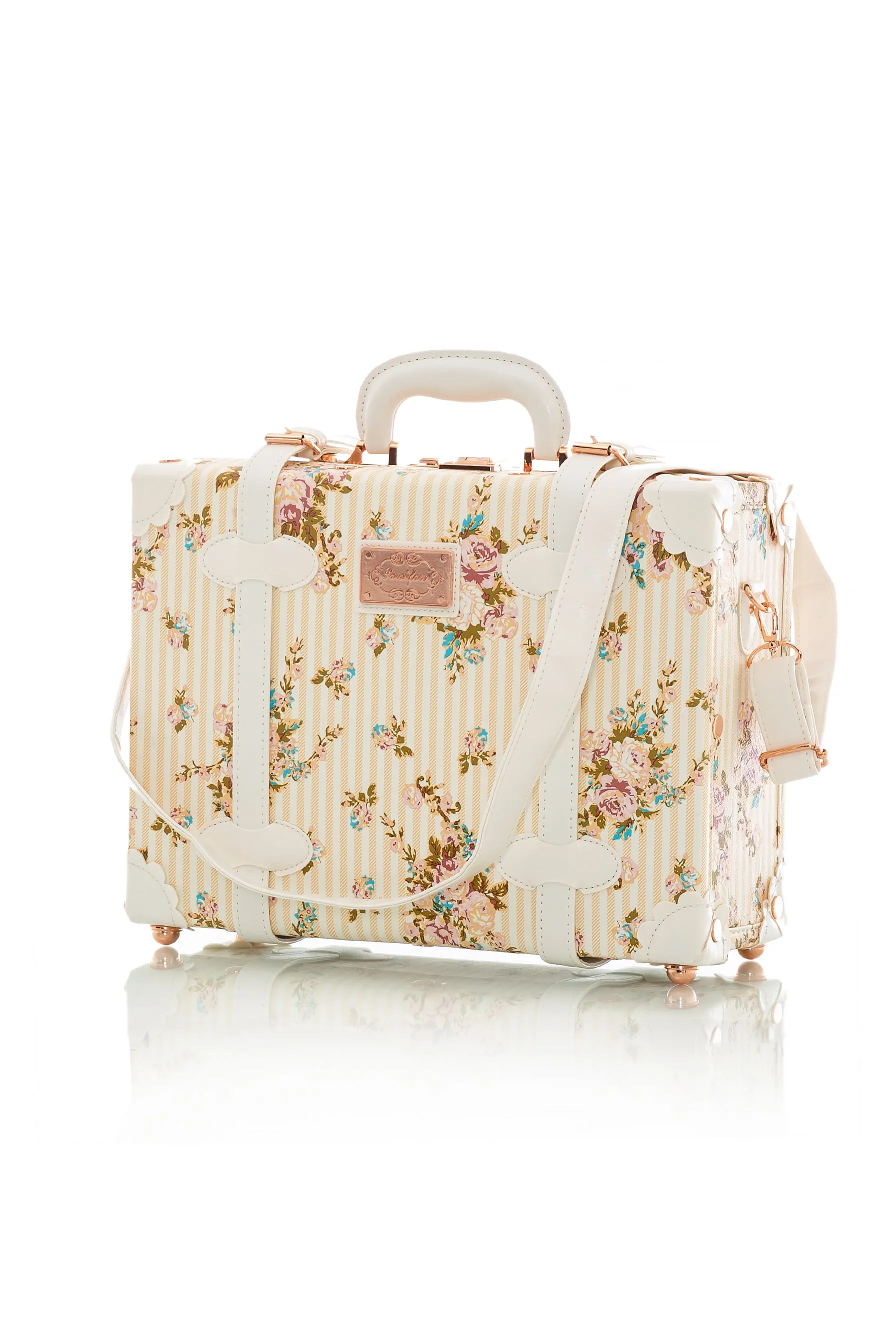 SarahFace Hand Case - Beige Floral's