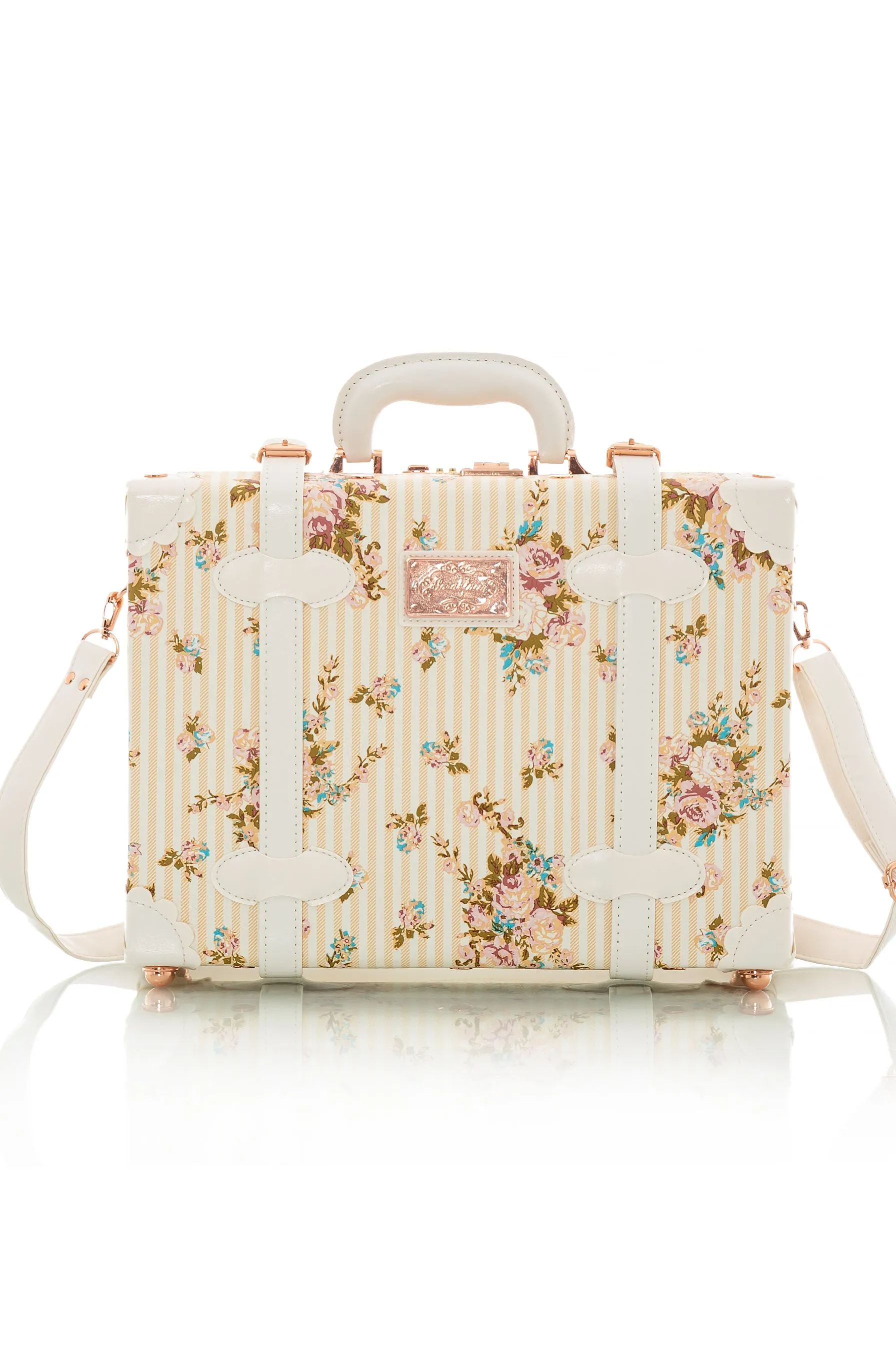 SarahFace Hand Case - Beige Floral's