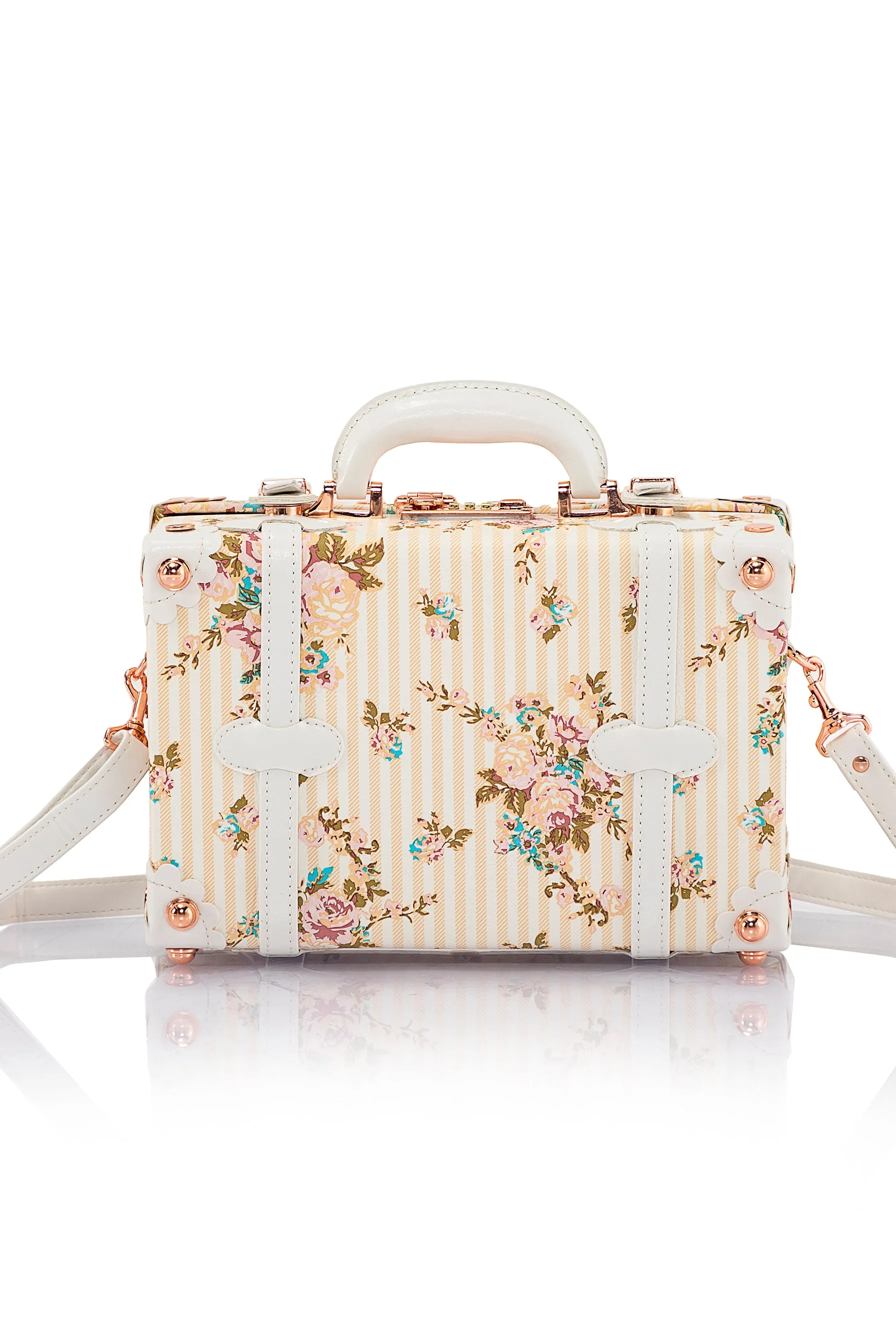 SarahFace Hand Case - Beige Floral's