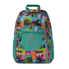 School Bag Animals Totto Acuareles Green (44 X 35 x 14 cm)