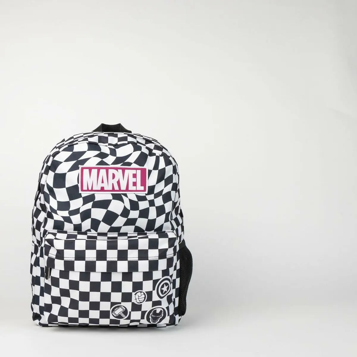 School Bag Marvel Black 32 x 12 x 42 cm