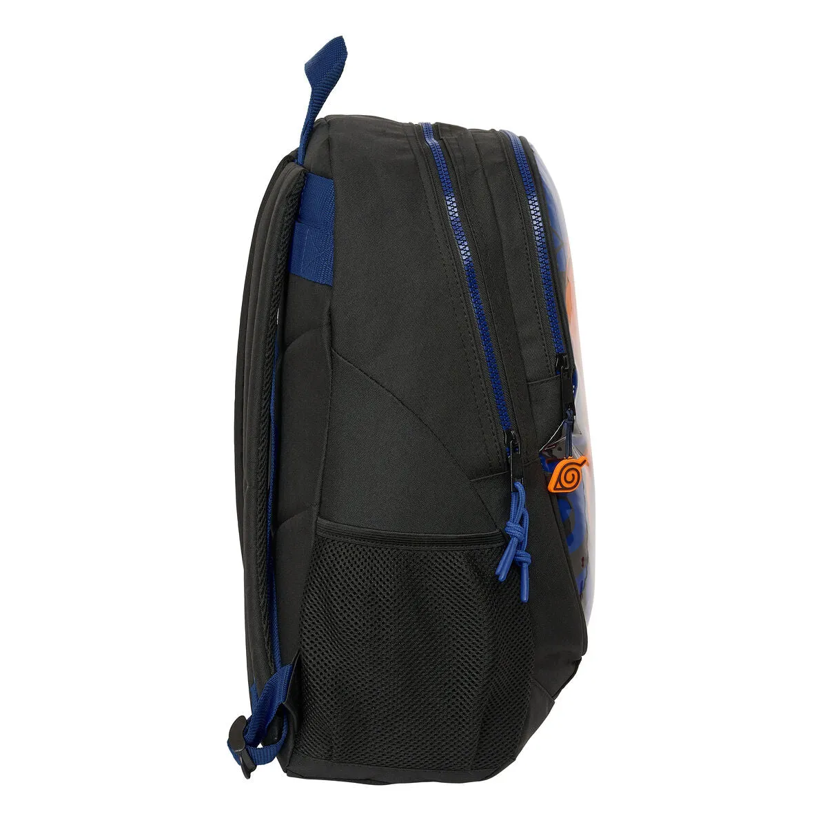 School Bag Naruto Ninja Blue Black 32 x 44 x 16 cm