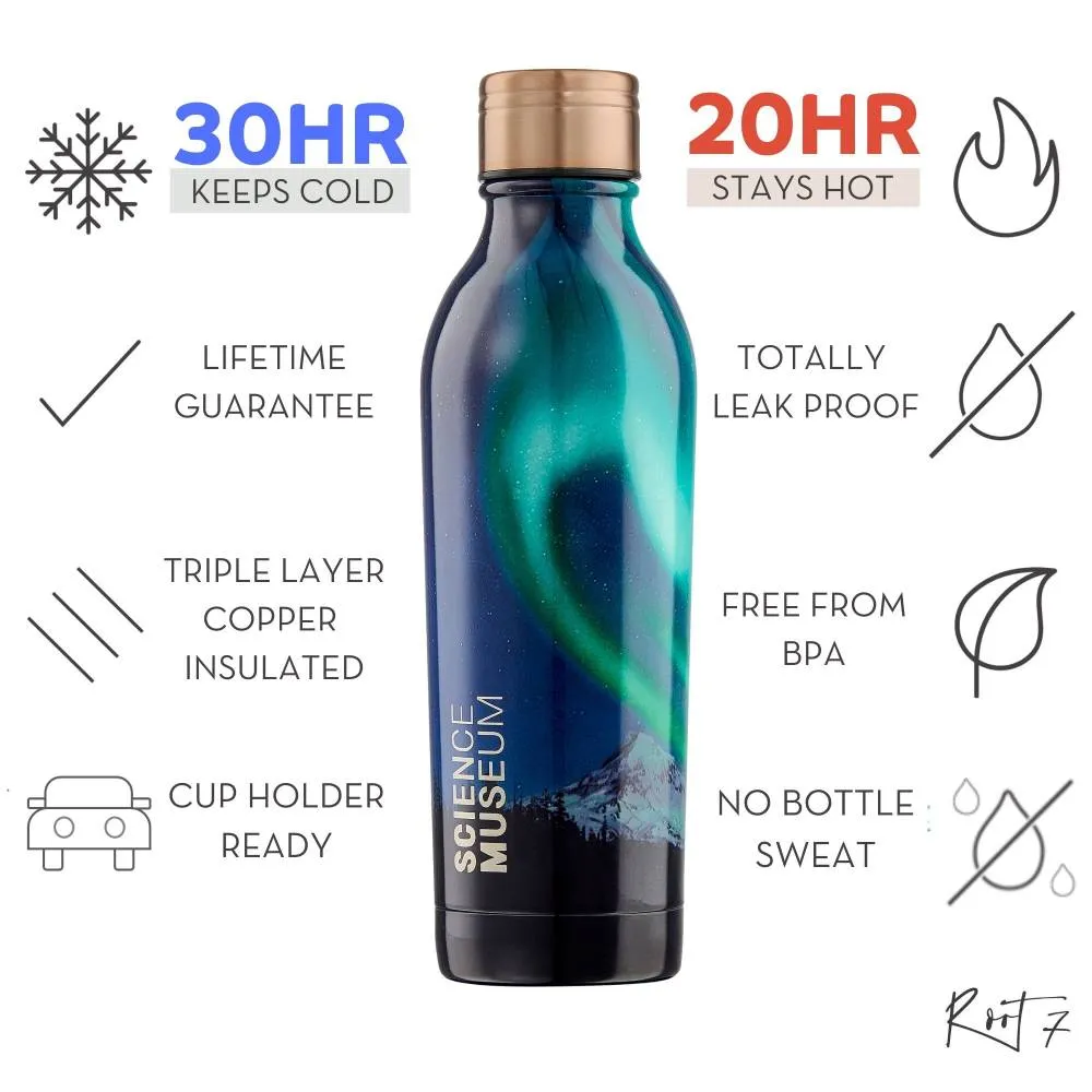 Science Museum Aurora Borealis Water Bottle