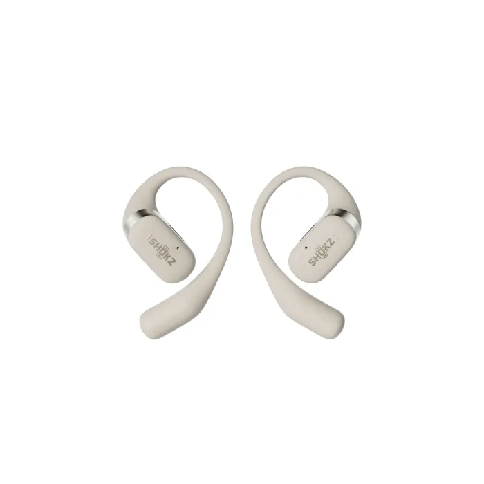 SHOKZ OpenFit True Wireless Earbuds in Beige | 38-T910BG