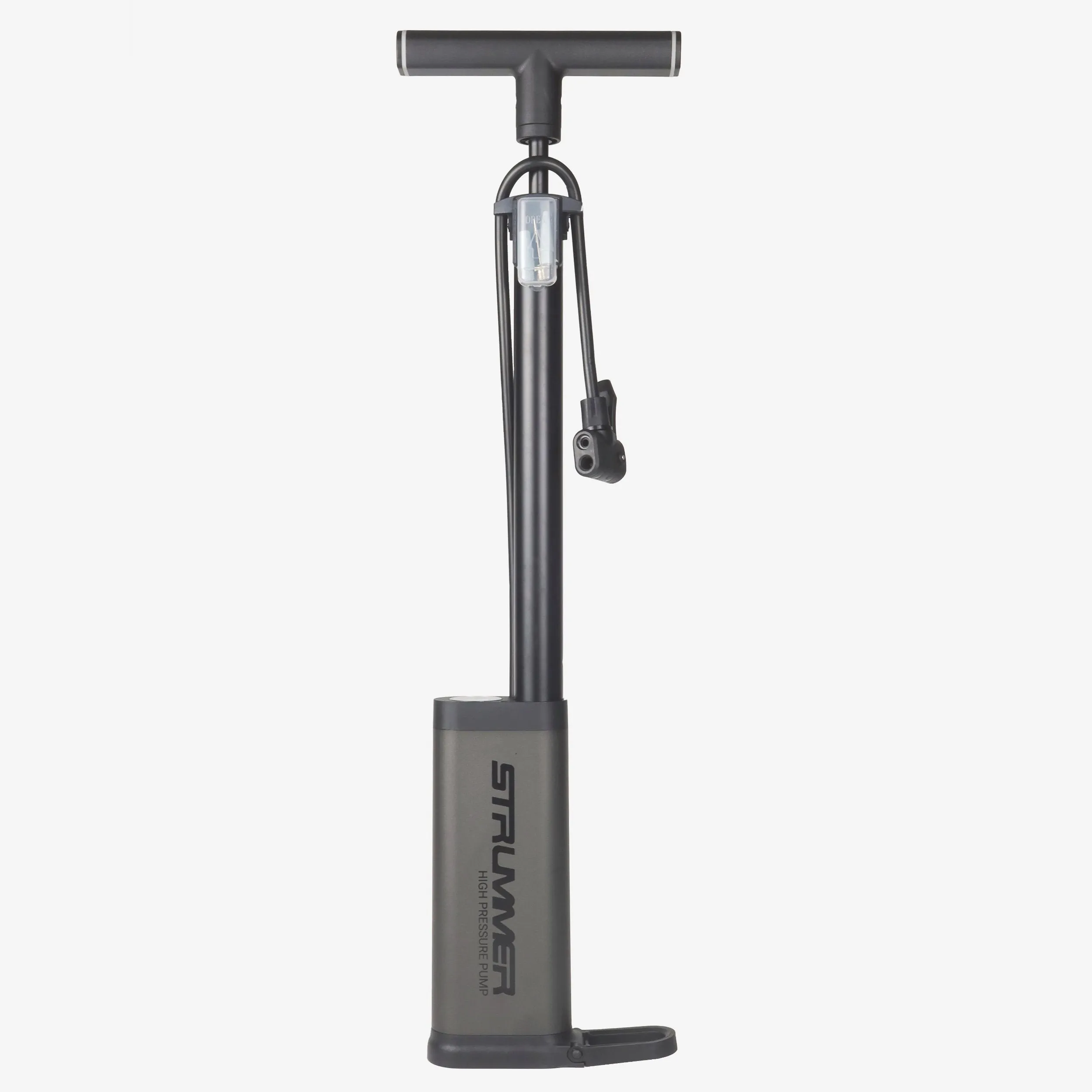 Strummer Expert Floor Pump with Analogue Gauge