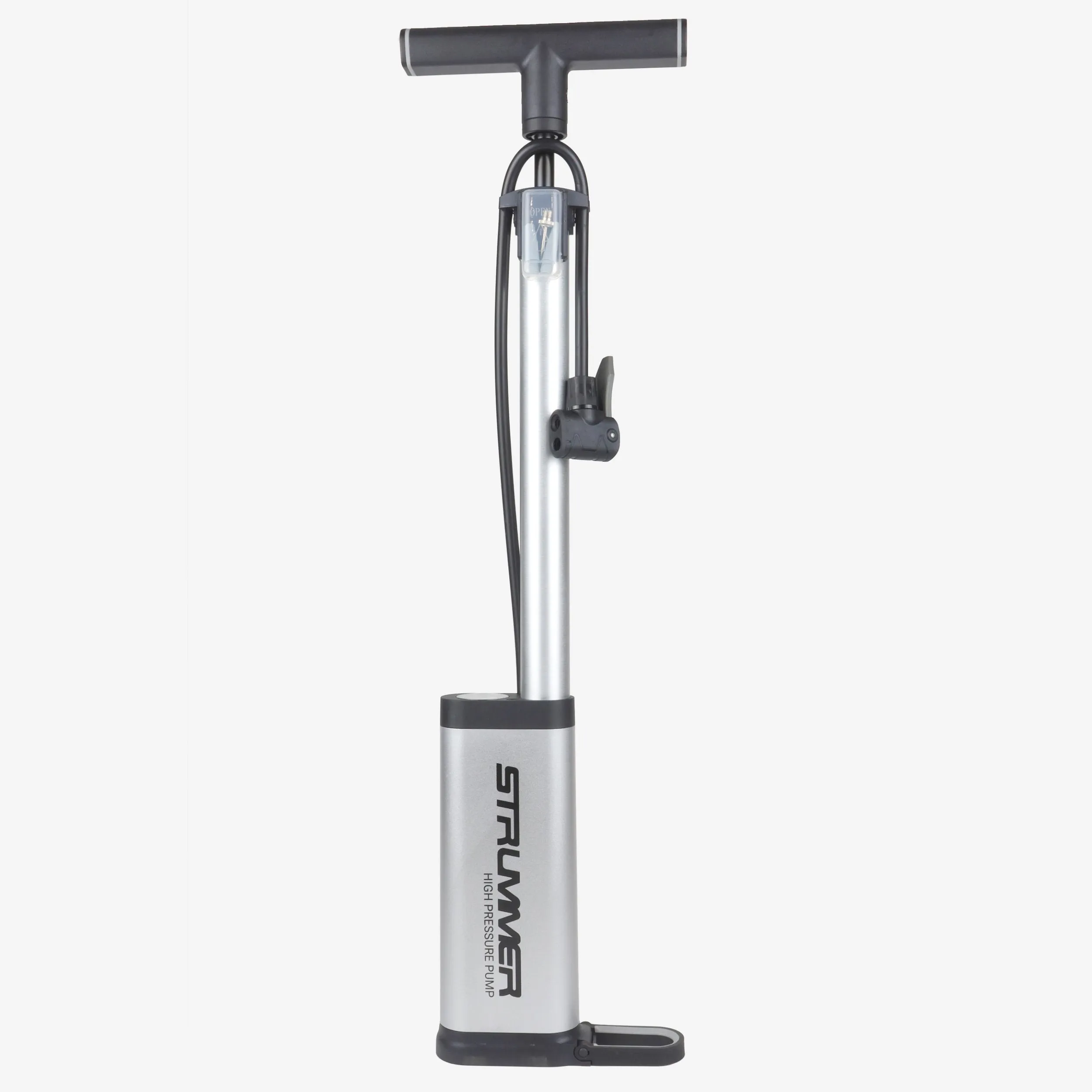 Strummer Expert Floor Pump with Analogue Gauge