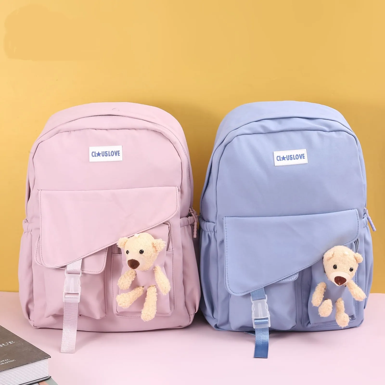 Stylish Teddy Backpack