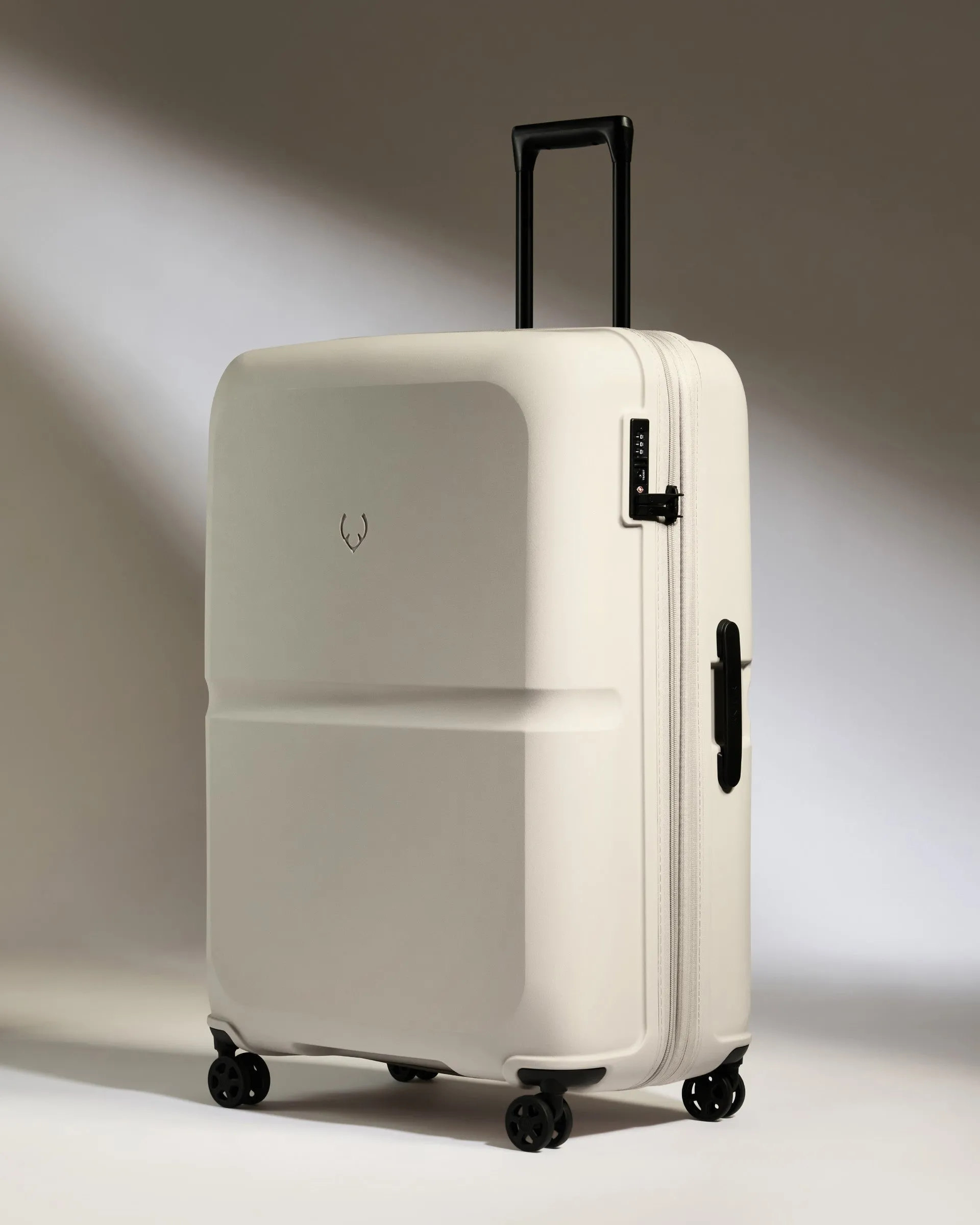 Suitcase Set in Taupe - Single Stripe