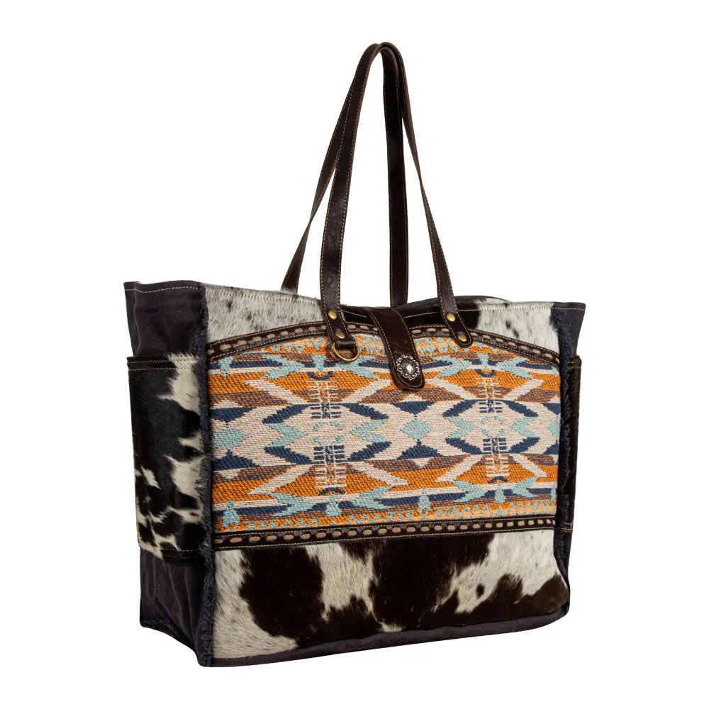 Sun Serape Weekender Bag