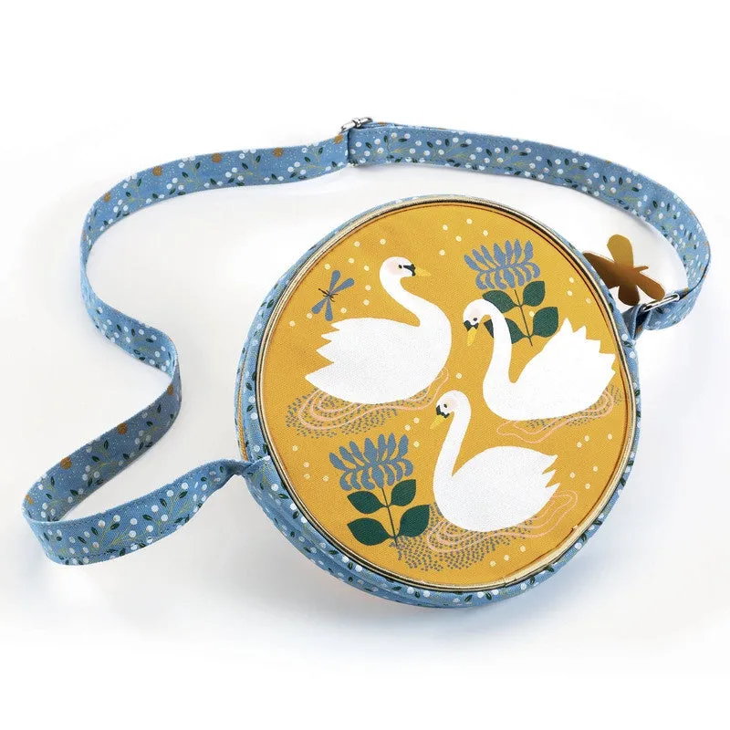 Swan Round Handbag