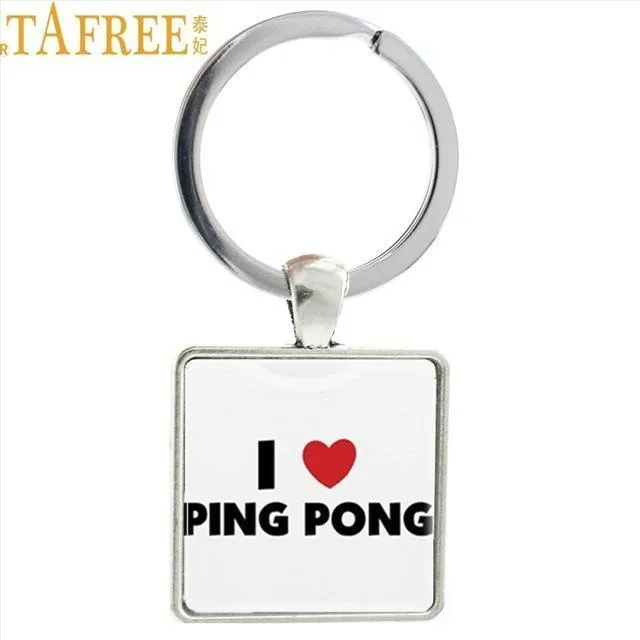 Table Tennis Key Rings 17 Designs