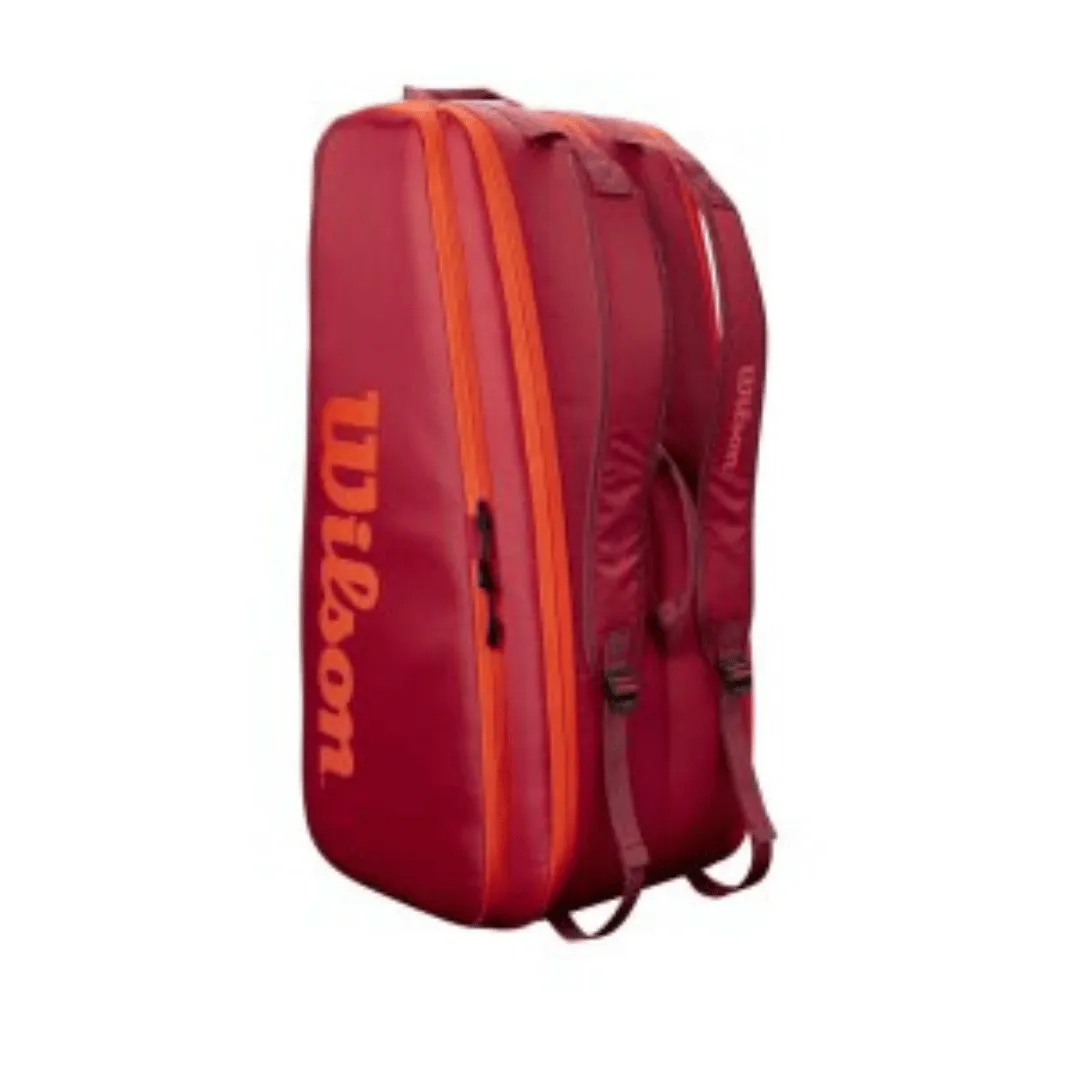 Tennis Bag Tour 6 PK Maroon