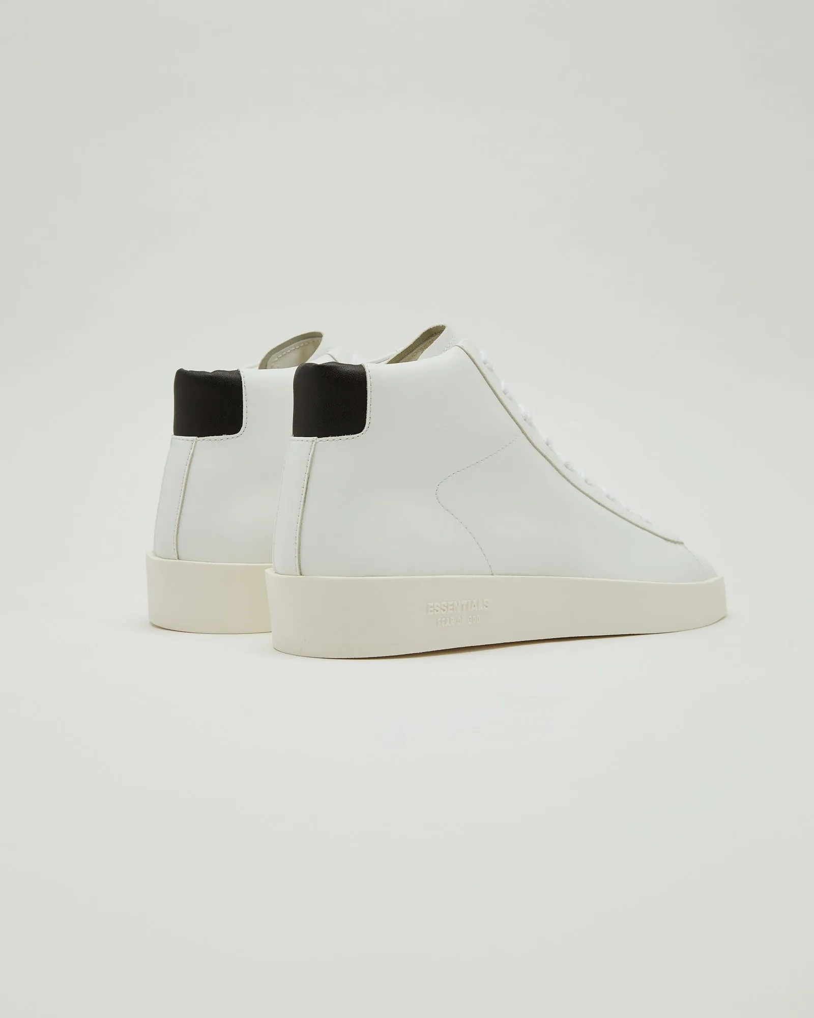 Tennis Mid Sneaker in White