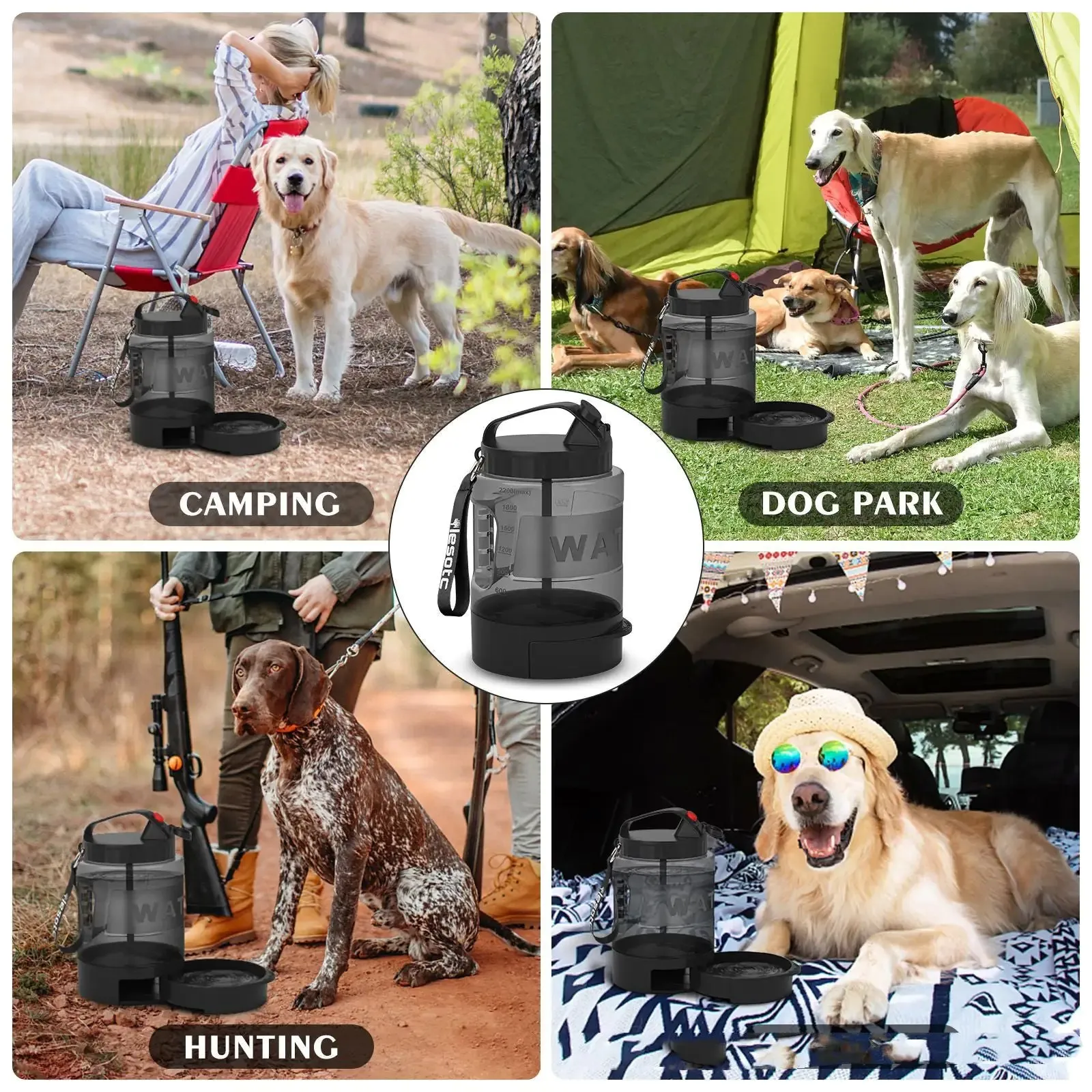 ThirstTrek – Large Capacity Dog Water Bottle