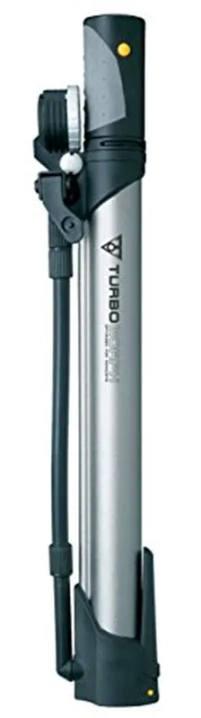 Topeak Turbo Morph Bike Pump With Gauge Black