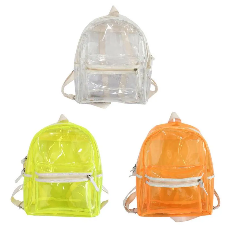 Transparent LED Backpack