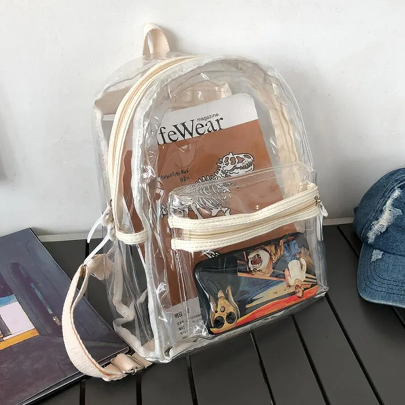 Transparent LED Backpack