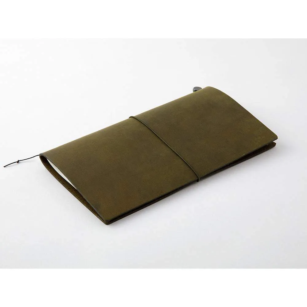 Traveler's Notebook Starter Kit Regular Size - Olive