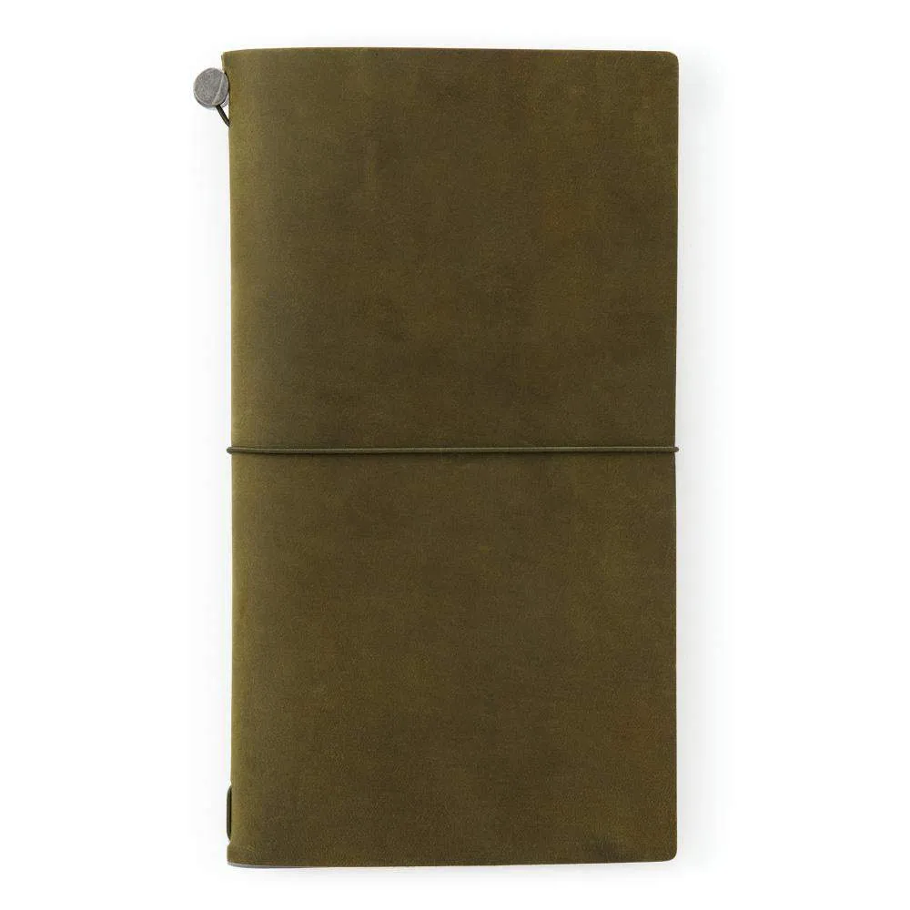 Traveler's Notebook Starter Kit Regular Size - Olive