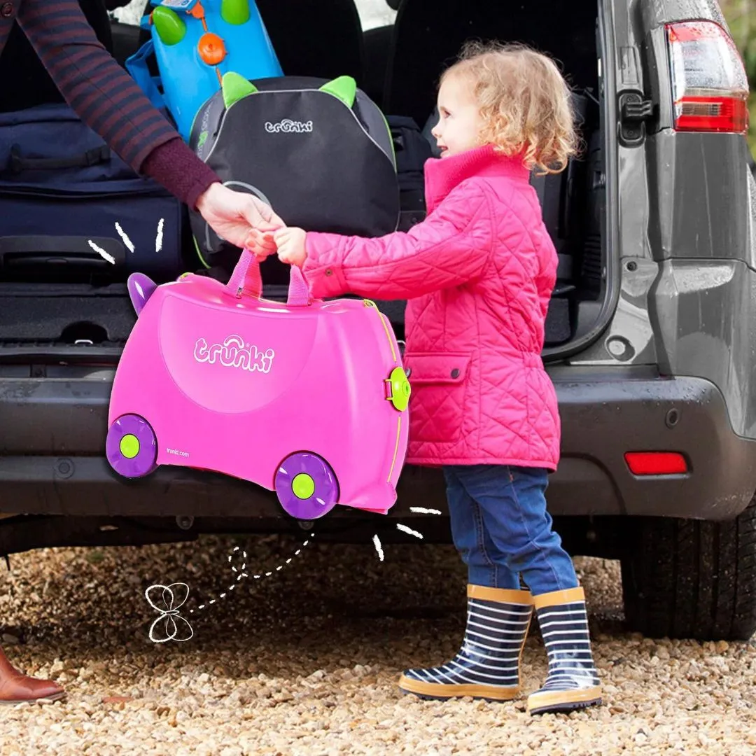 Trunki Trixie Pink Ride on Suitcase