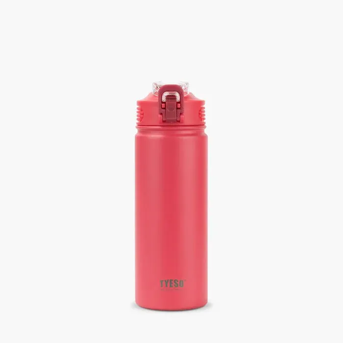 TYESO Wander Stainless Steel Sports Bottle With Straw 20oz