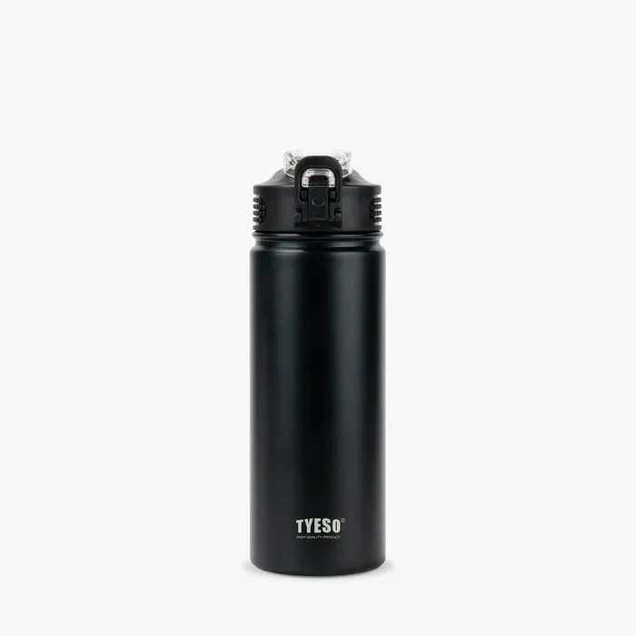 TYESO Wander Stainless Steel Sports Bottle With Straw 20oz