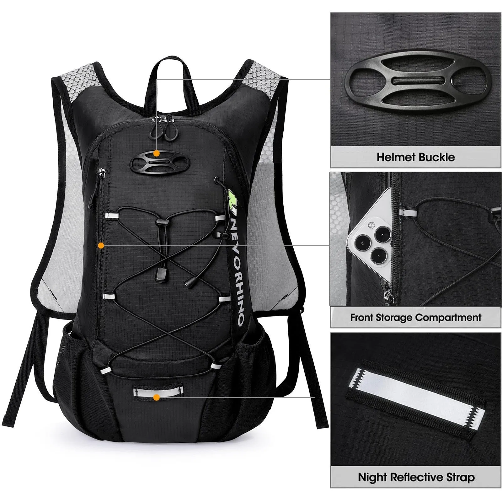 Unisex Hiking Bag Cycling Water Bag Backpack