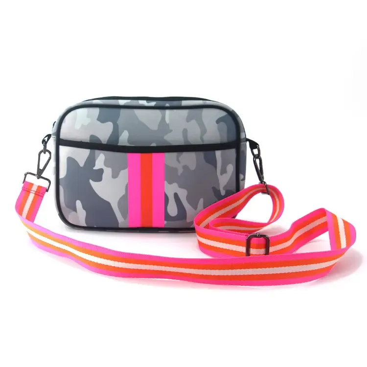 Unisex Neoprene Messenger Bag