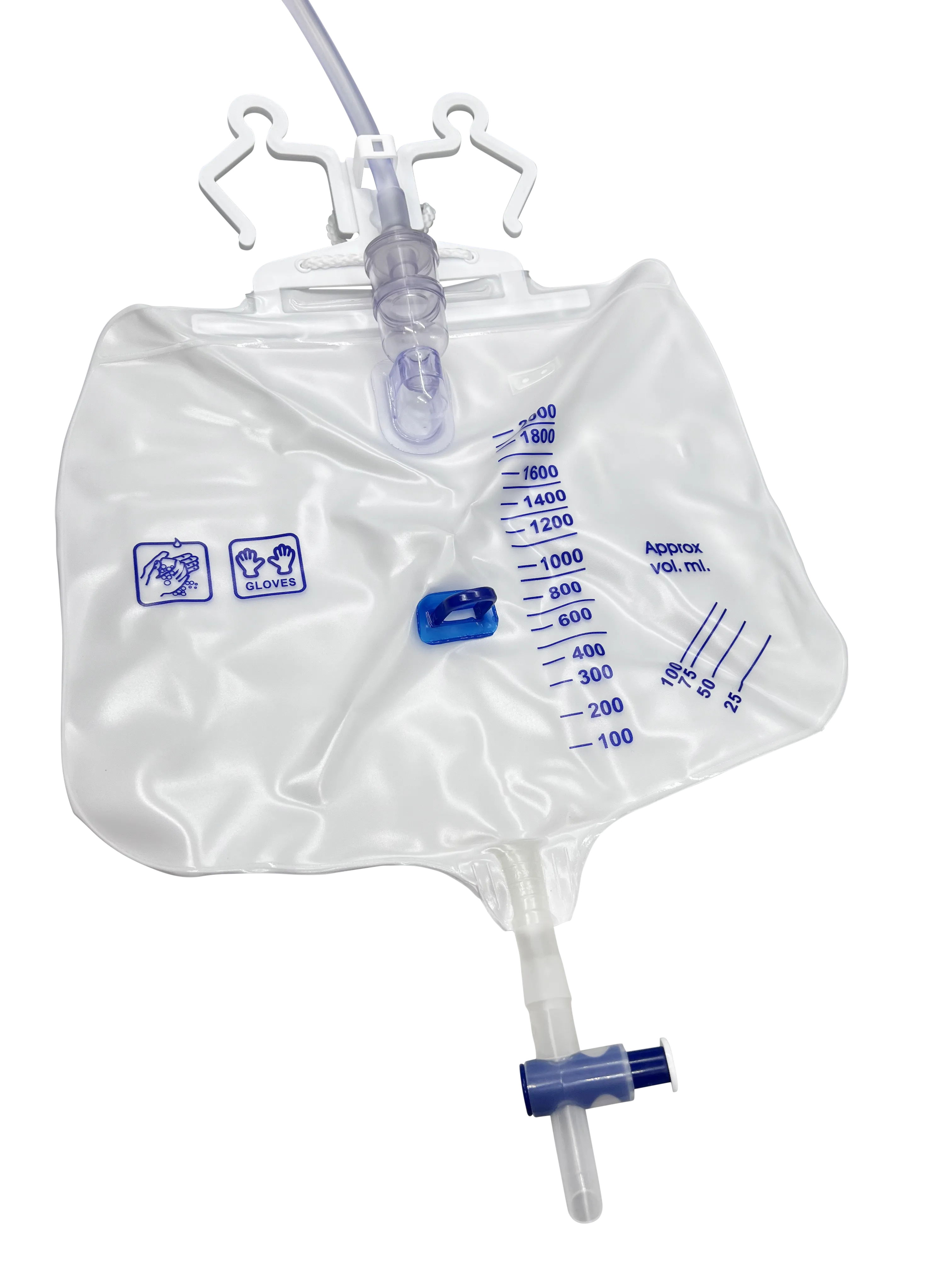 Urine Bag 2000 mL | Adult | Premium | Sterile