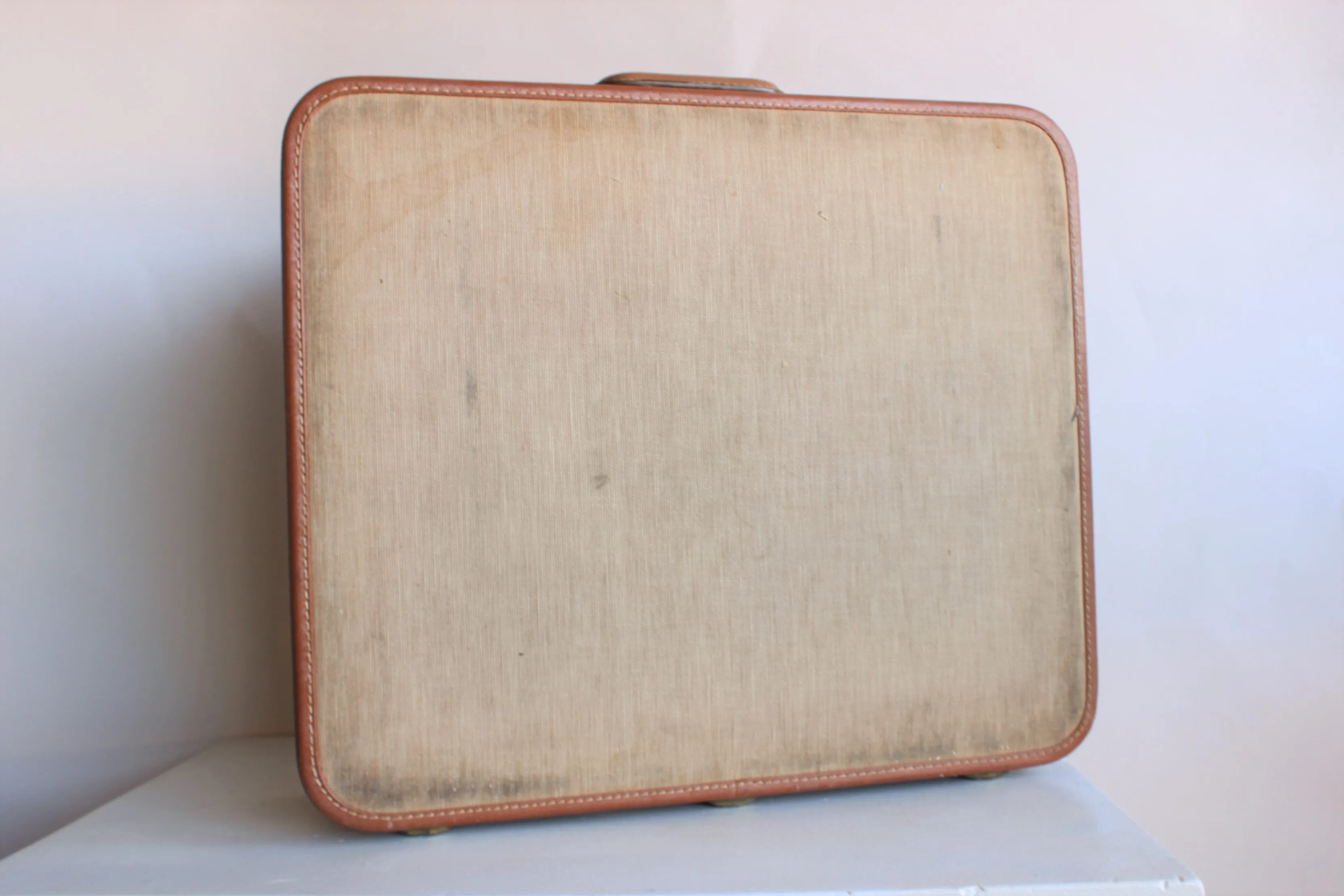 Vintage 1940s Platt Luggage Suitcase