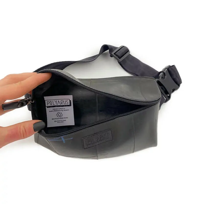 Waist bag from car tube