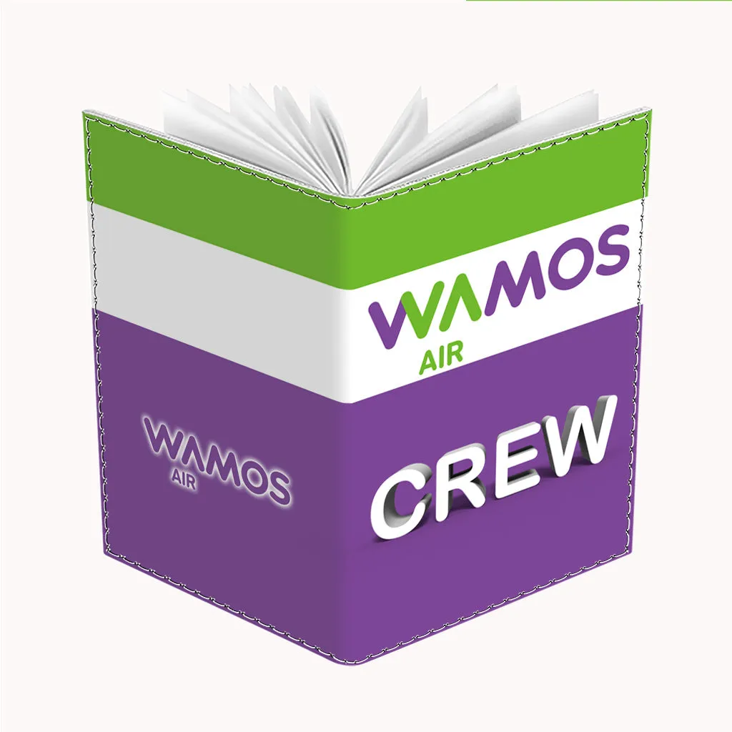 Wamos Air Logo CREW-Passport Cover