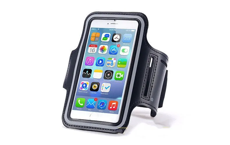 Waterproof Sports Running Armband Leather Case For iphone 6 4.7 inch Mobile Phone Holder Pounch Belt