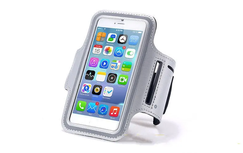 Waterproof Sports Running Armband Leather Case For iphone 6 4.7 inch Mobile Phone Holder Pounch Belt