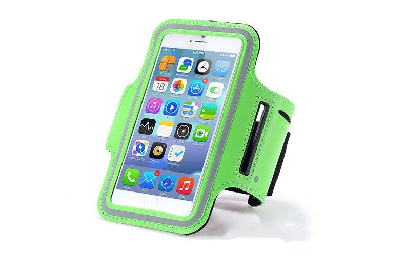 Waterproof Sports Running Armband Leather Case For iphone 6 4.7 inch Mobile Phone Holder Pounch Belt