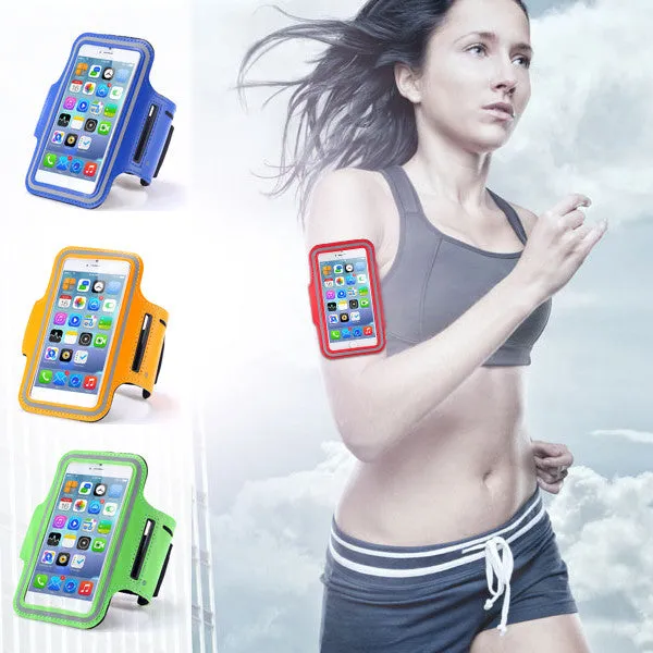 Waterproof Sports Running Armband Leather Case For iphone 6 4.7 inch Mobile Phone Holder Pounch Belt