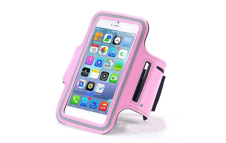 Waterproof Sports Running Armband Leather Case For iphone 6 4.7 inch Mobile Phone Holder Pounch Belt