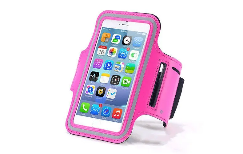 Waterproof Sports Running Armband Leather Case For iphone 6 4.7 inch Mobile Phone Holder Pounch Belt