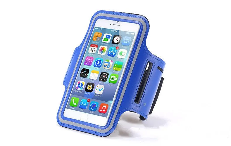 Waterproof Sports Running Armband Leather Case For iphone 6 4.7 inch Mobile Phone Holder Pounch Belt