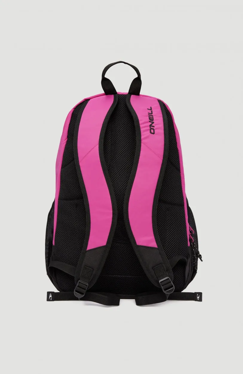 Wedge Backpack | Fuchsia Red