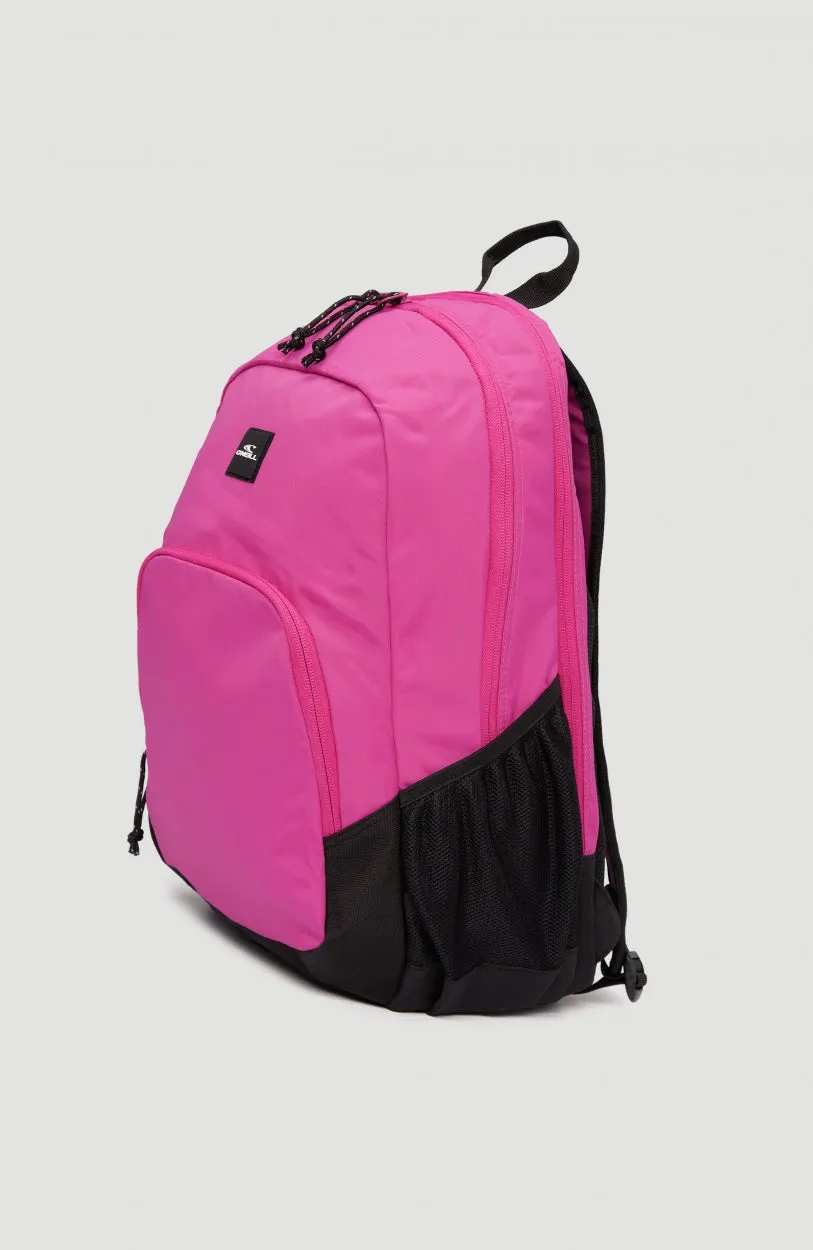 Wedge Backpack | Fuchsia Red