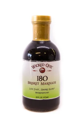 Wicked Que: 180 Brisket Marinade