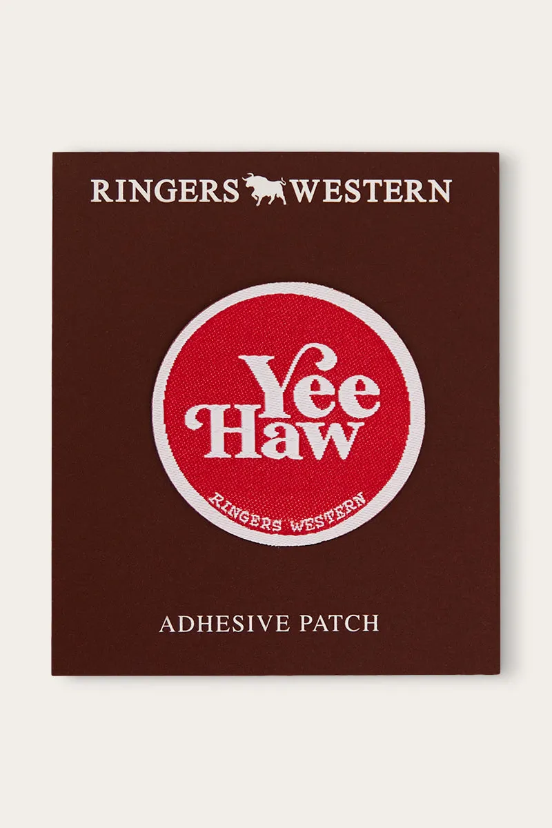 Yeehaw Patch - Red