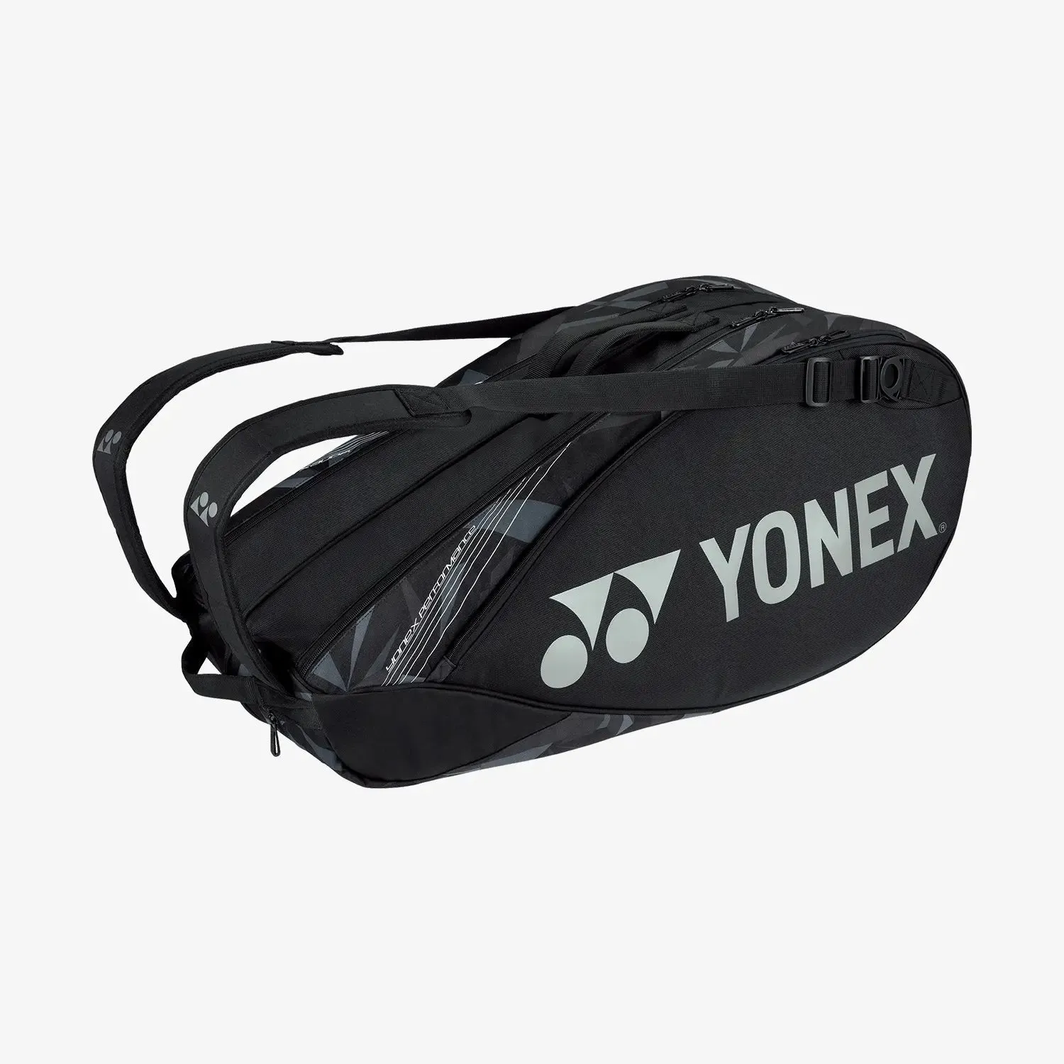 Yonex 92226 (Black) 6pk Badminton Tennis Racket Bag