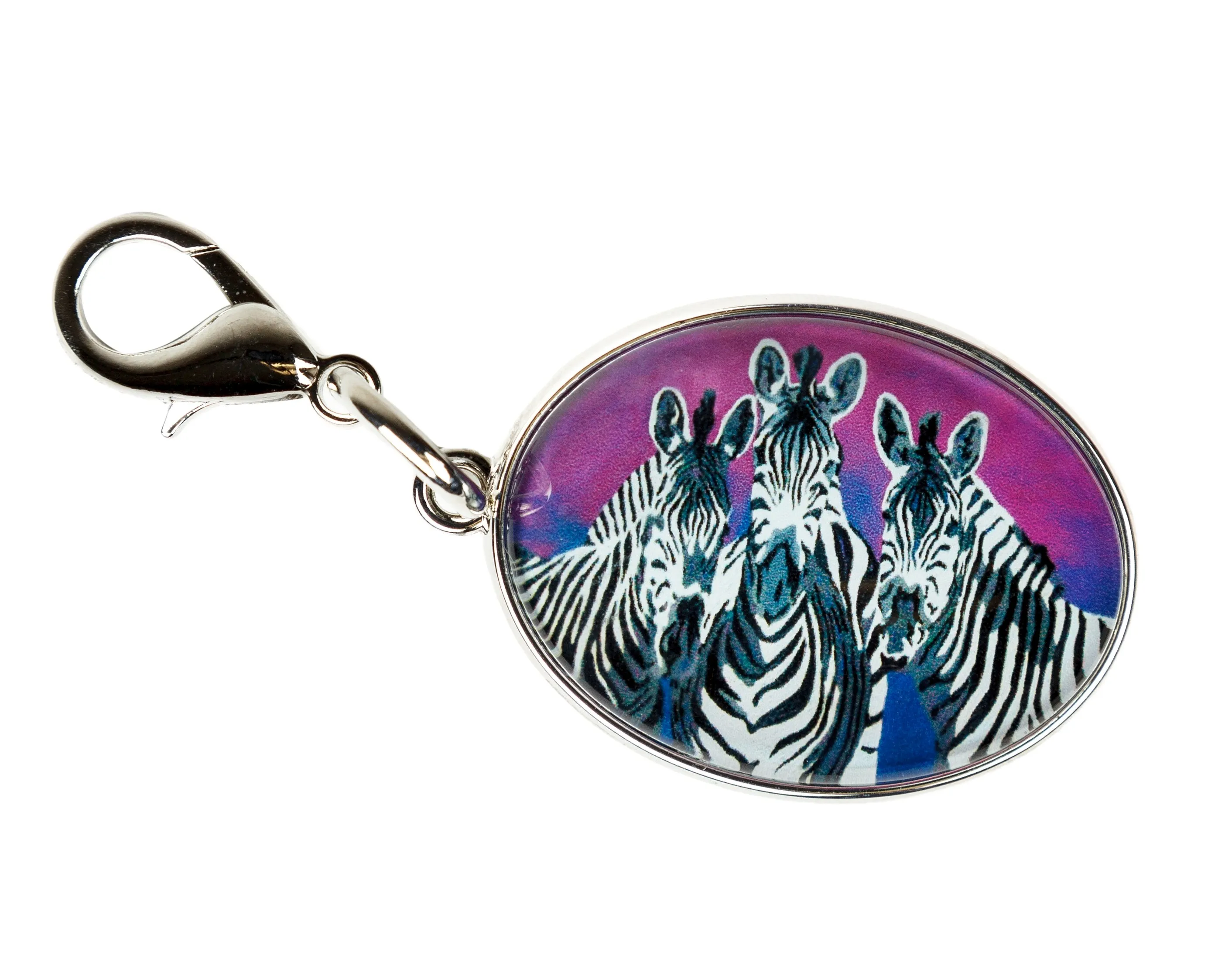 Zebra Bag Charm - Family