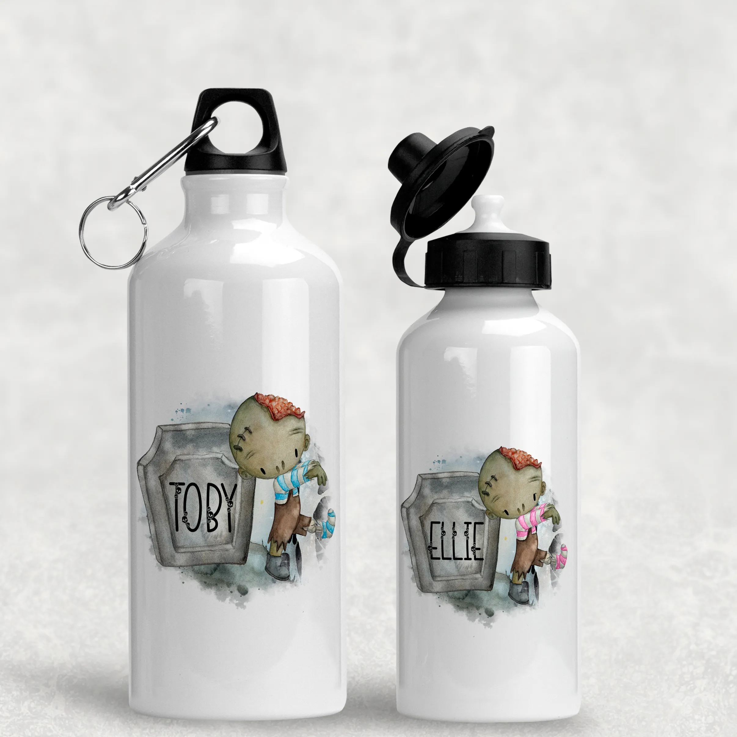 Zombie Halloween Aluminium Water Bottle 400/600ml